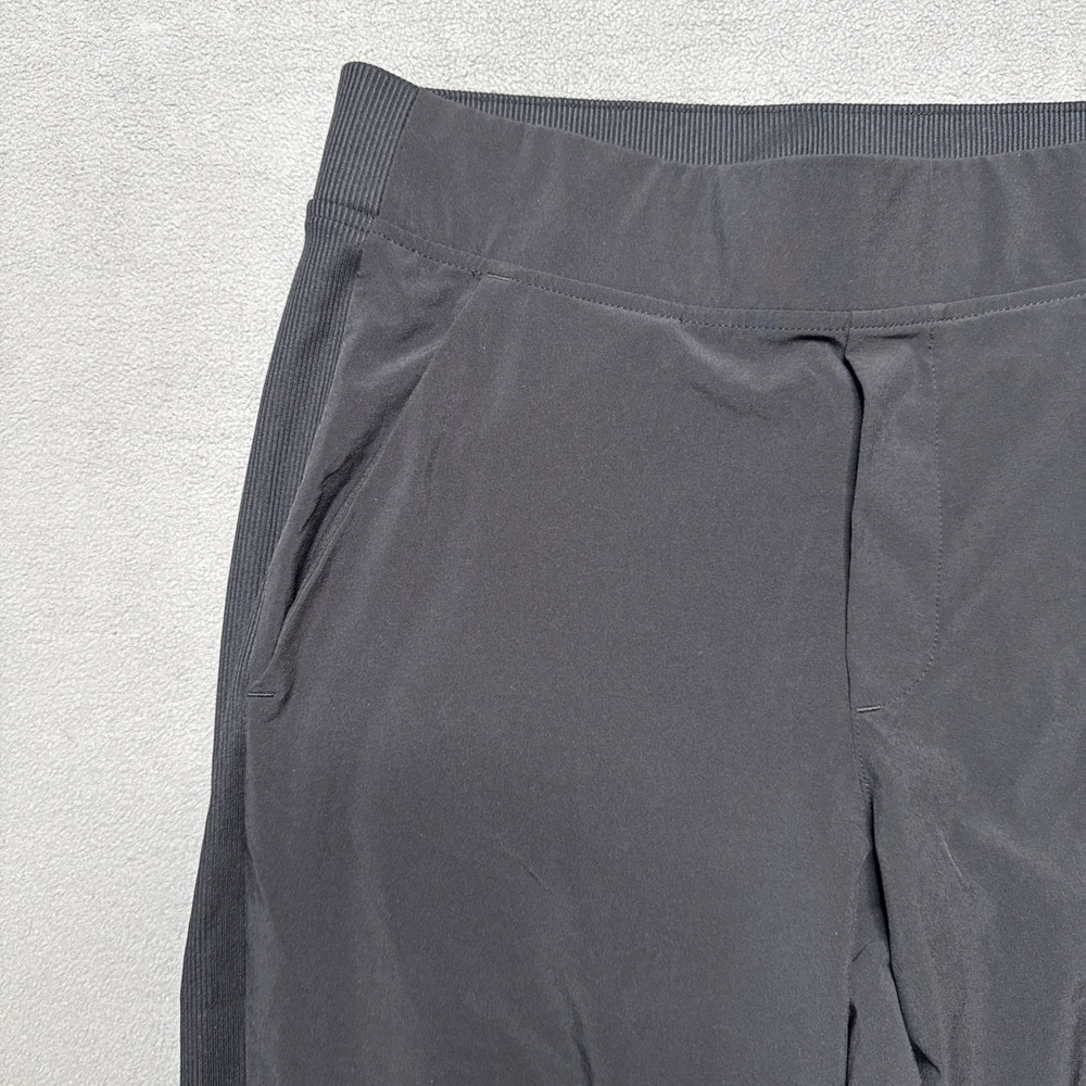 Athleta Brooklyn Ankle Pants Womens 6 Black Mid Rise Travel Stretch Athleisure - Picture 4 of 16